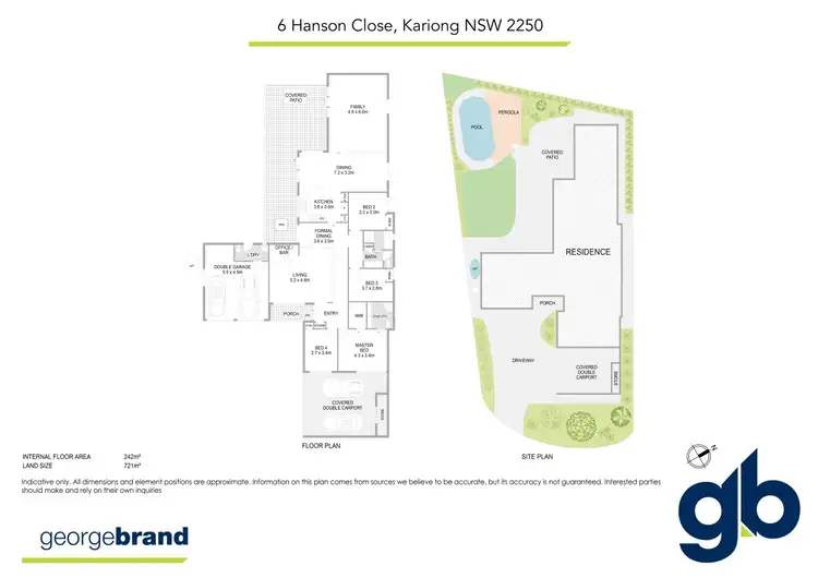Floorplan of Homely house listing, 6 Hanson Close, Kariong NSW 2250