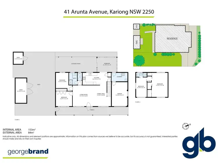 Floorplan of Homely house listing, 41 Arunta Avenue, Kariong NSW 2250