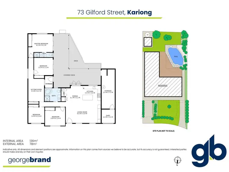Floorplan of Homely house listing, 73 Gilford Street, Kariong NSW 2250