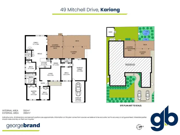 Floorplan of Homely house listing, 49 Mitchell Drive, Kariong NSW 2250