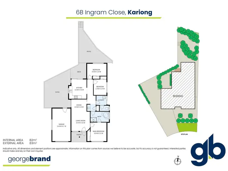 Floorplan of Homely house listing, 6B Ingram Close, Kariong NSW 2250