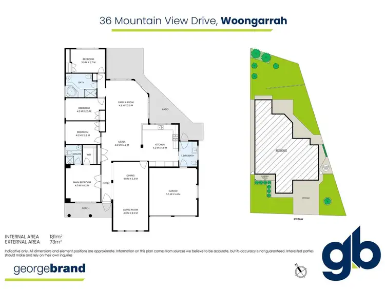 Floorplan of Homely house listing, 36 Mountain View Drive, Woongarrah NSW 2259