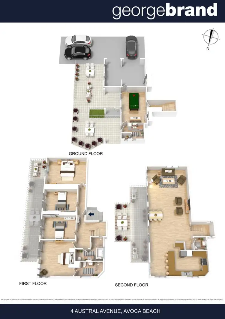 Floorplan of Homely house listing, 4 Austral Ave, Avoca Beach NSW 2251