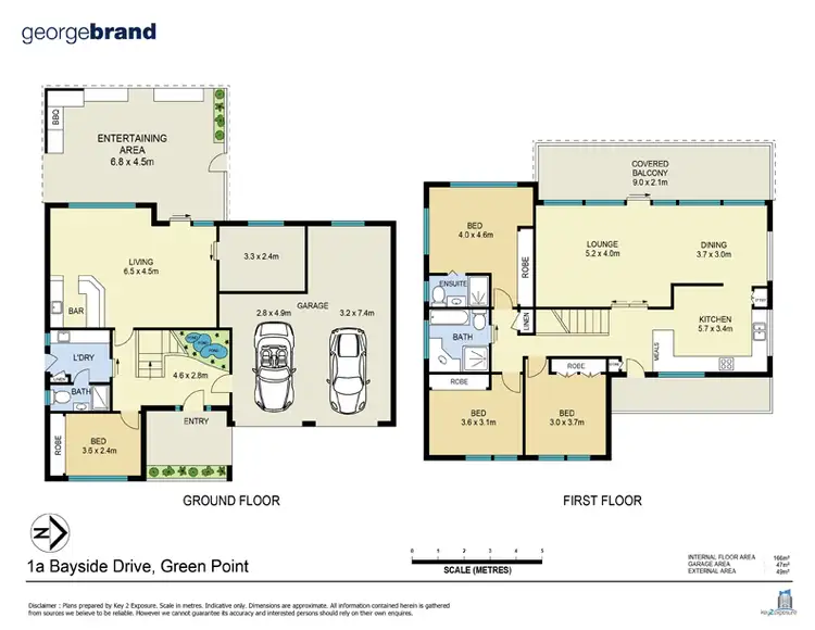 Floorplan of Homely house listing, 1A Bayside Drive, Green Point NSW 2251