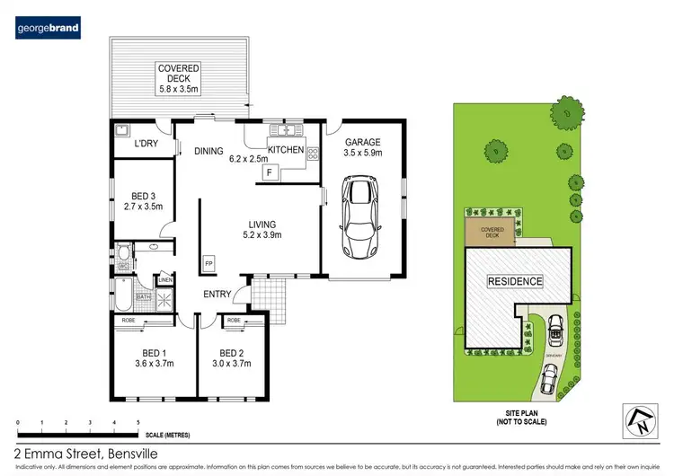 Floorplan of Homely house listing, 2 Emma Street, Bensville NSW 2251