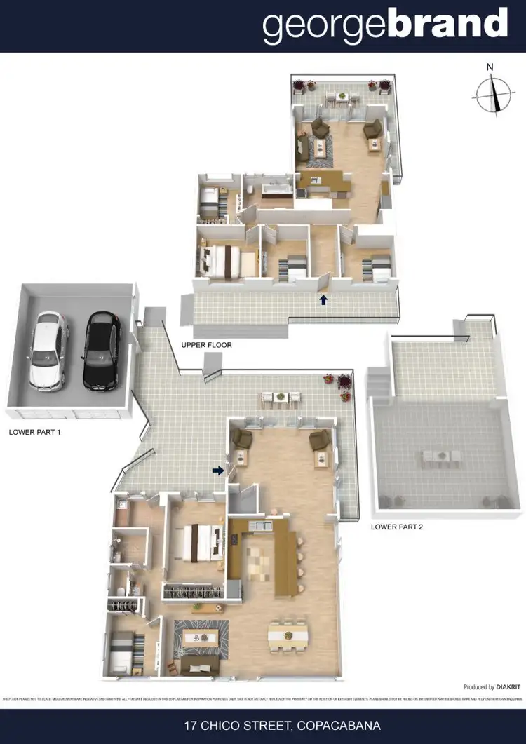 Floorplan of Homely house listing, 17 Chico Street, Copacabana NSW 2251