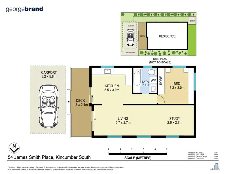 Floorplan of Homely house listing, 54 James Smith Place,, Kincumber NSW 2251