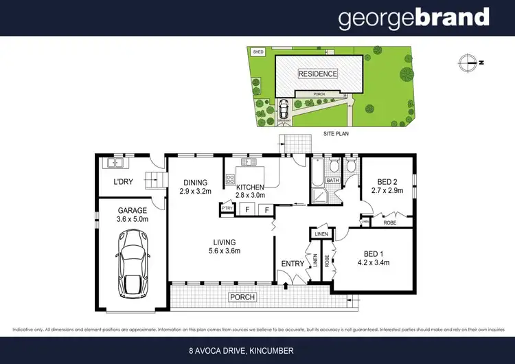 Floorplan of Homely house listing, 8 Avoca Drive, Kincumber NSW 2251