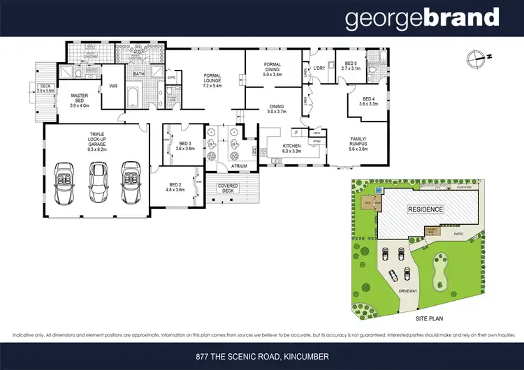 Floorplan of Homely house listing, 877 The Scenic Road, Kincumber NSW 2251