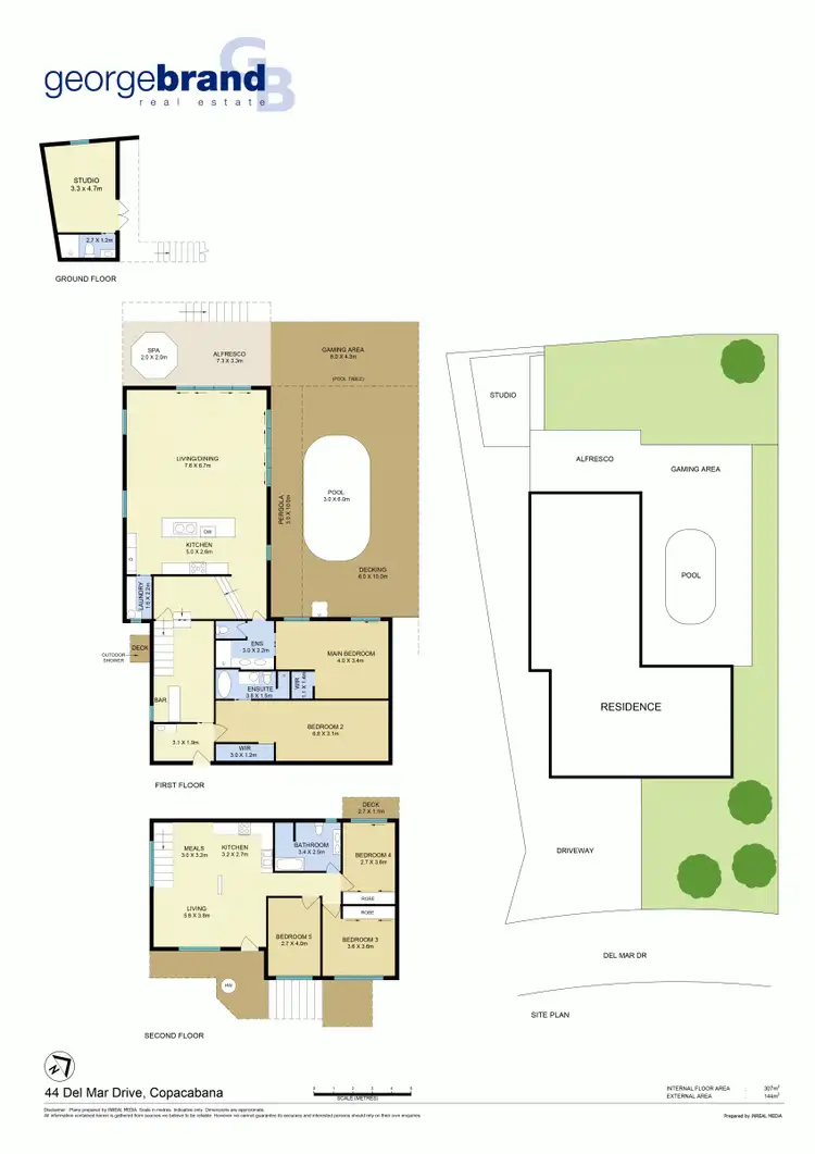 Floorplan of Homely house listing, 44 Del Mar Drive, Copacabana NSW 2251
