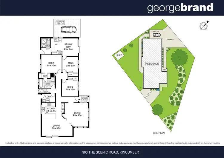 Floorplan of Homely house listing, 903 The Scenic Road, Kincumber NSW 2251