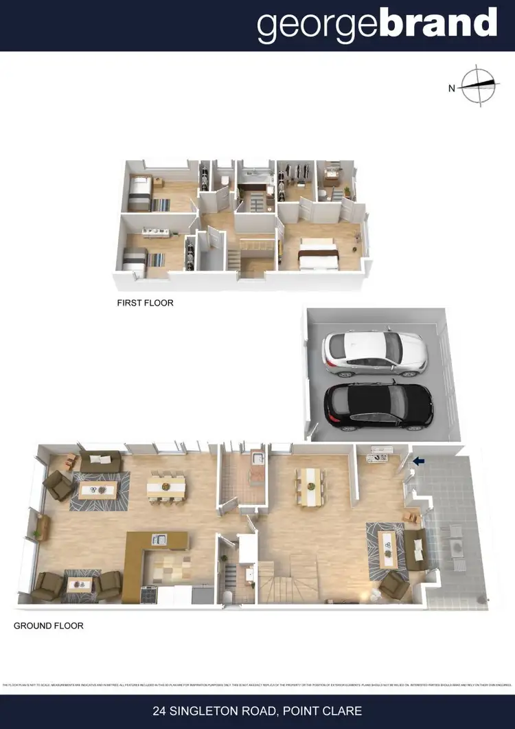 Floorplan of Homely house listing, 24 Singleton Road, Point Clare NSW 2250