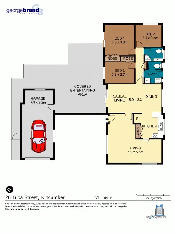 Floorplan of Homely house listing, 26 Tilba St, Kincumber NSW 2251