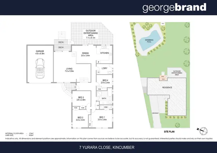 Floorplan of Homely house listing, 7 Yurara Close, Kincumber NSW 2251
