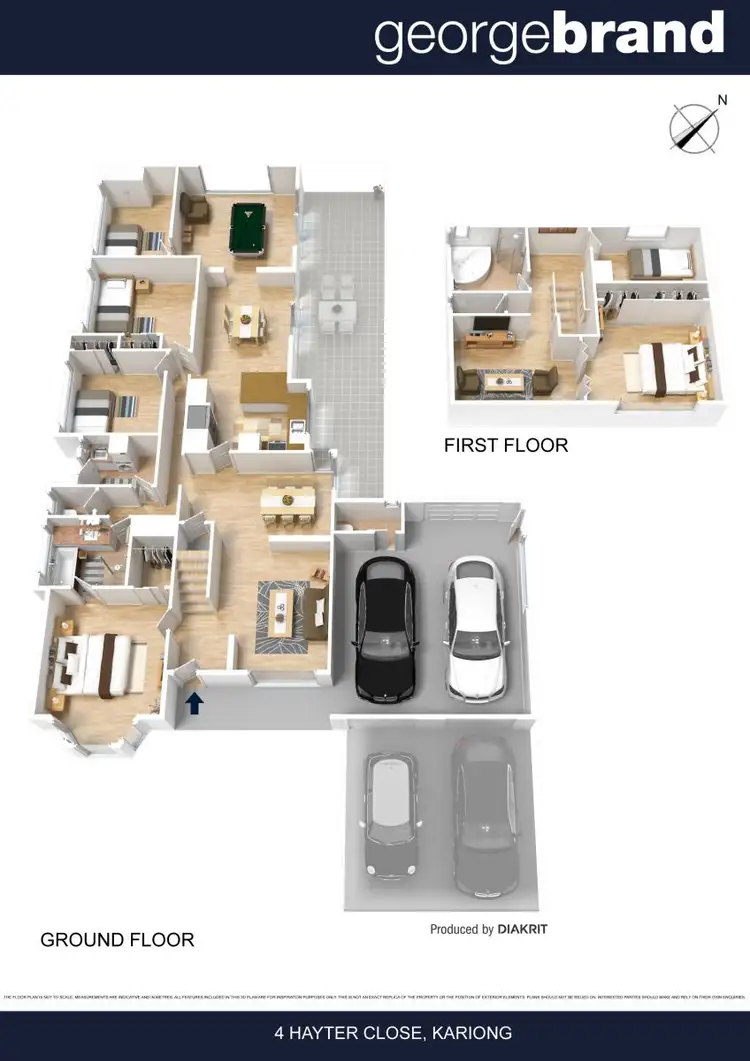 Floorplan of Homely house listing, 4 Hayter Close, Kariong NSW 2250