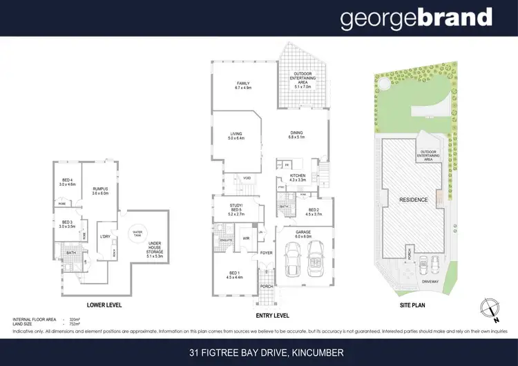 Floorplan of Homely house listing, 31 Figtree Bay Drive, Kincumber NSW 2251