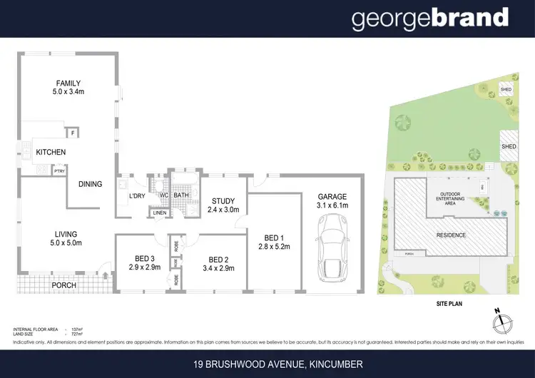Floorplan of Homely house listing, 19 Brushwood Avenue, Kincumber NSW 2251