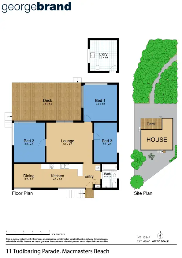 Floorplan of Homely house listing, 11a Tudibaring Parade, Macmasters Beach NSW 2251