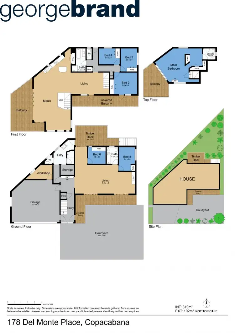 Floorplan of Homely house listing, 178 Del Monte Place, Copacabana NSW 2251