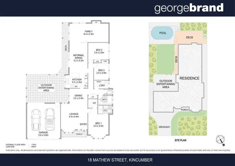Floorplan of Homely house listing, 18 Mathew Street, Kincumber NSW 2251
