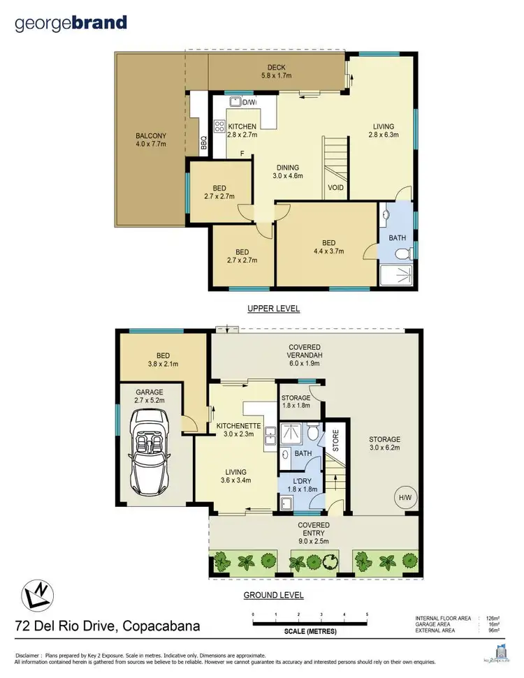 Floorplan of Homely house listing, 72 Del Rio Drive, Copacabana NSW 2251