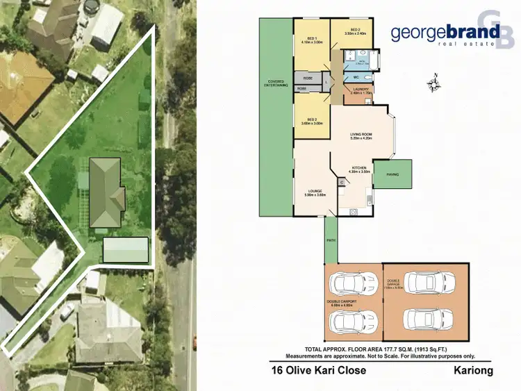 Floorplan of Homely house listing, 16 Olive Kari Close, Kariong NSW 2250