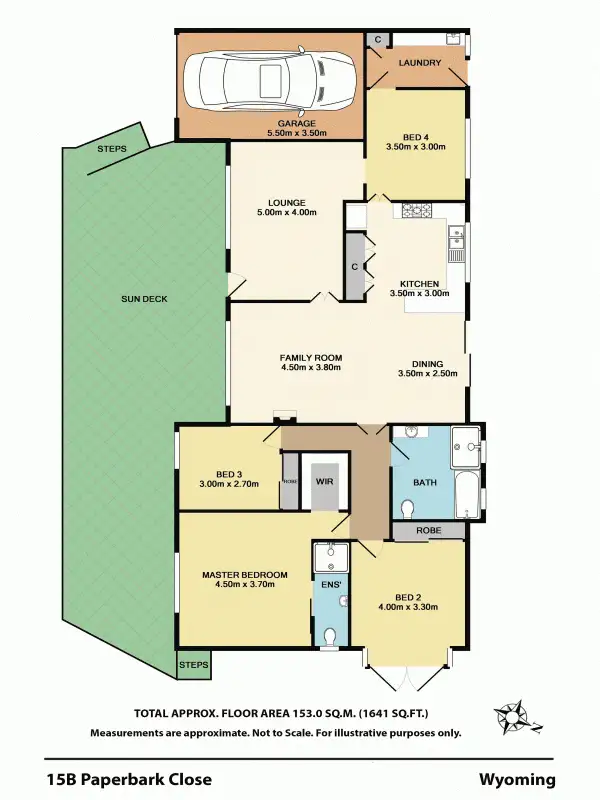 Floorplan of Homely house listing, 15b Paperbark Close, Wyoming NSW 2250