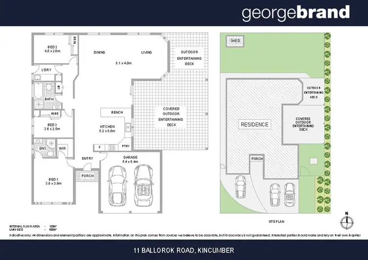 Floorplan of Homely house listing, 11 Ballorok Road, Kincumber NSW 2251