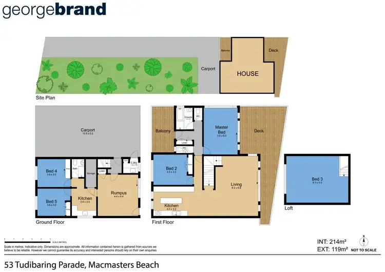 Floorplan of Homely house listing, 53 Tudibaring Parade, Macmasters Beach NSW 2251