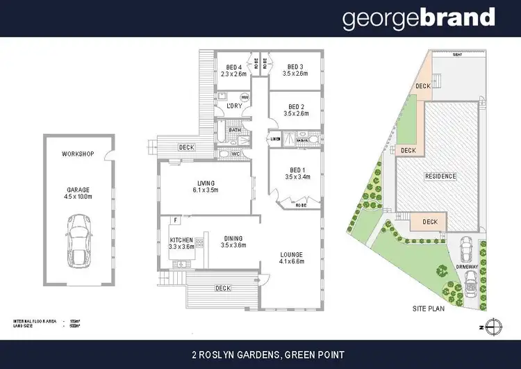 Floorplan of Homely house listing, 2 Roslyn Garden, Green Point NSW 2251