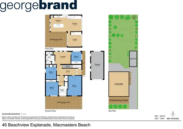 Floorplan of Homely house listing, 46 Beachview Esplanade, Macmasters Beach NSW 2251