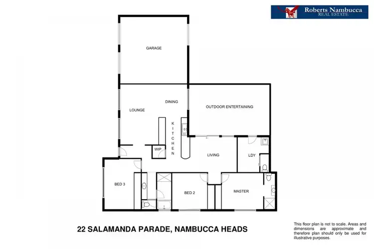 Floorplan of Homely house listing, 22 Salamanda Pde, Nambucca Heads NSW 2448