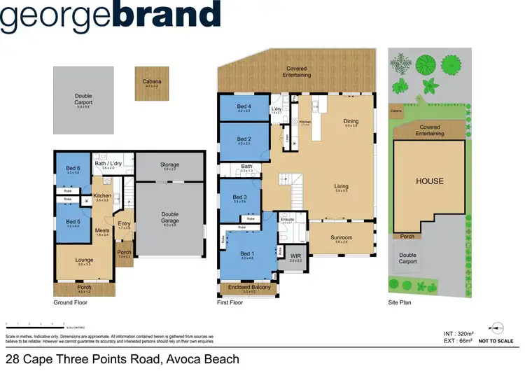 Floorplan of Homely house listing, 28 Cape Three Points Rd, Avoca Beach NSW 2251