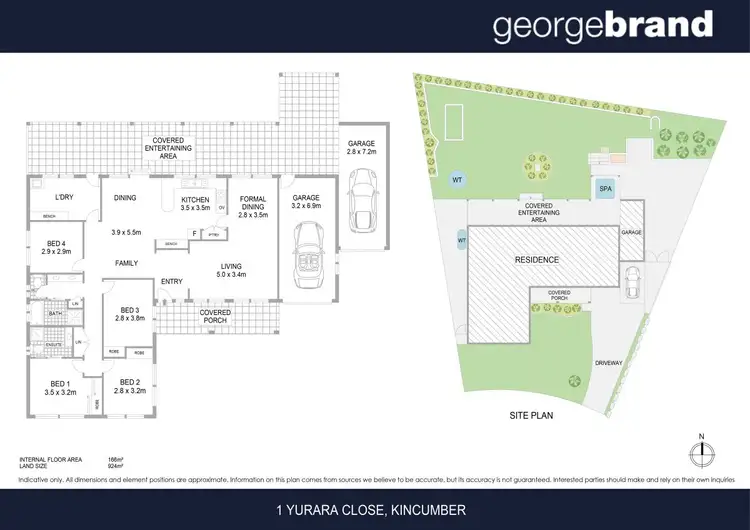 Floorplan of Homely house listing, 1 Yurara Close, Kincumber NSW 2251