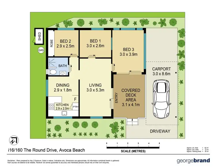 Floorplan of Homely house listing, Site 16/160 The Round Drive, Avoca Beach NSW 2251