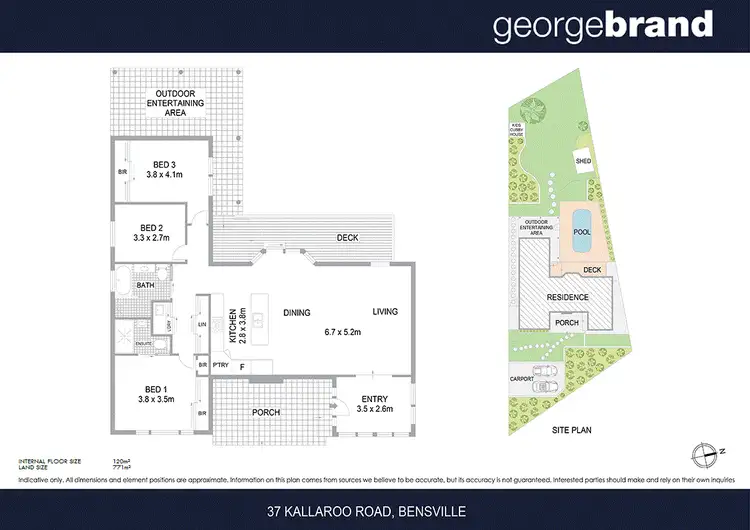 Floorplan of Homely house listing, 37 Kallaroo Rd, Bensville NSW 2251