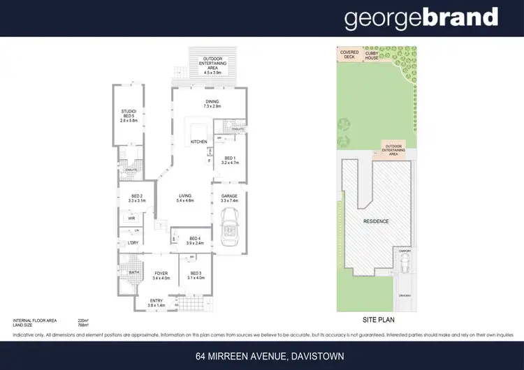 Floorplan of Homely house listing, 64 Mirreen Avenue, Davistown NSW 2251