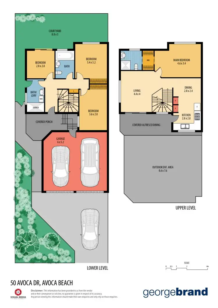 Floorplan of Homely townhouse listing, 50 Avoca Drive, Avoca Beach NSW 2251