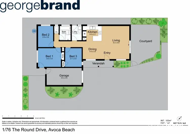 Floorplan of Homely house listing, 1/176 The Round Drive, Avoca Beach NSW 2251
