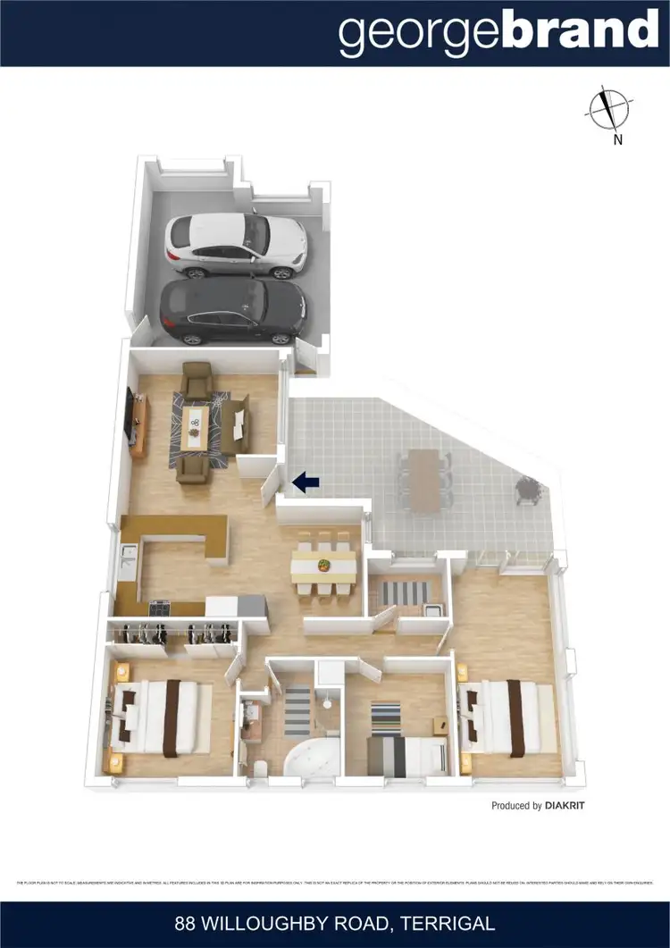 Floorplan of Homely house listing, 88 Willoughby Road, Terrigal NSW 2260