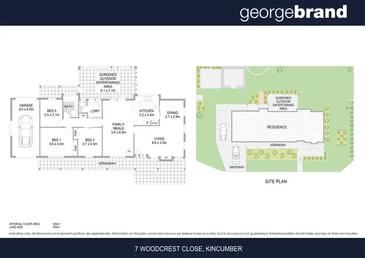 Floorplan of Homely house listing, 7 Woodcrest Close, Kincumber NSW 2251