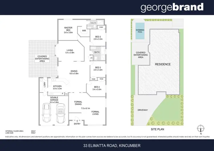 Floorplan of Homely house listing, 33 Elimatta Road, Kincumber NSW 2251