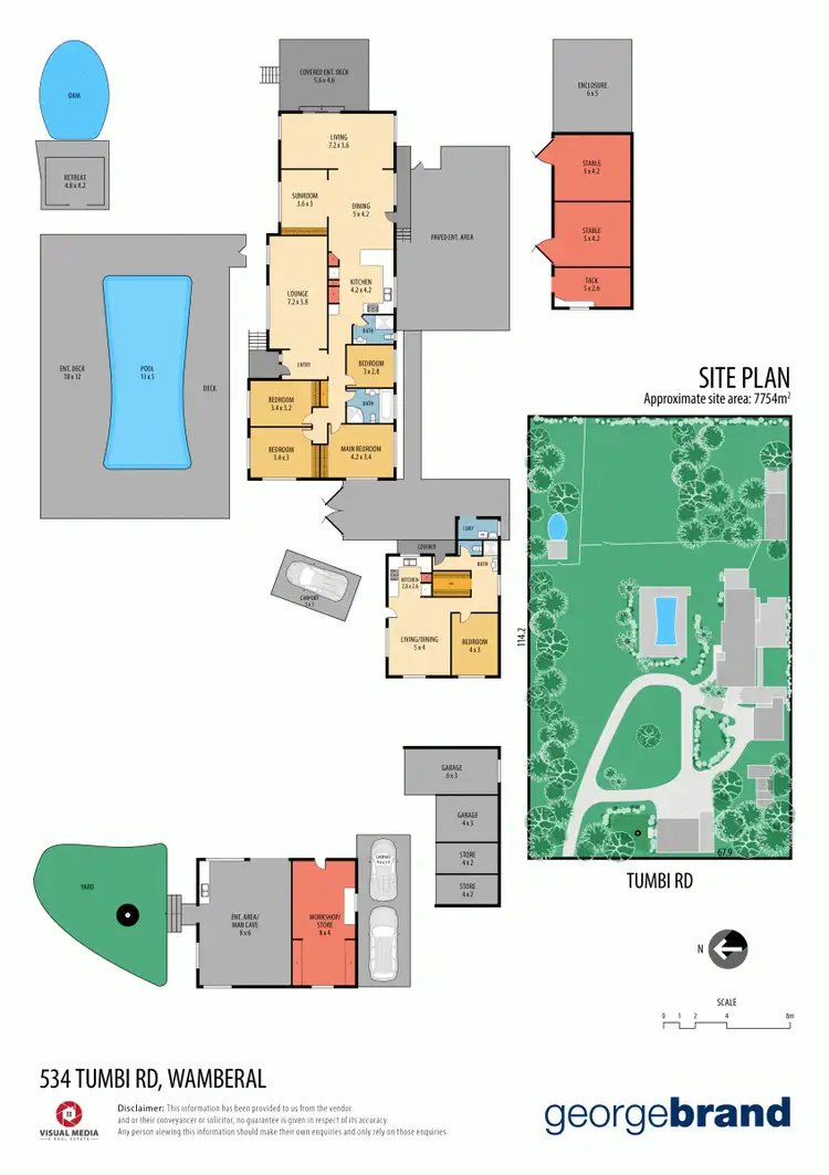 Floorplan of Homely rural property listing, 534 Tumbi Road, Wamberal NSW 2260