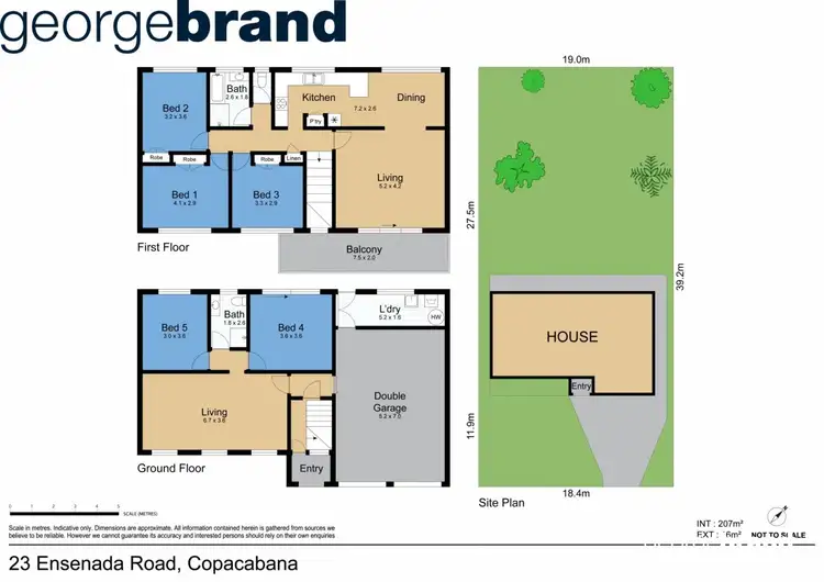 Floorplan of Homely house listing, 23 Ensenada Road, Copacabana NSW 2251