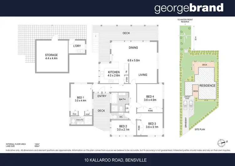 Floorplan of Homely house listing, 10 Kallaroo Road, Bensville NSW 2251