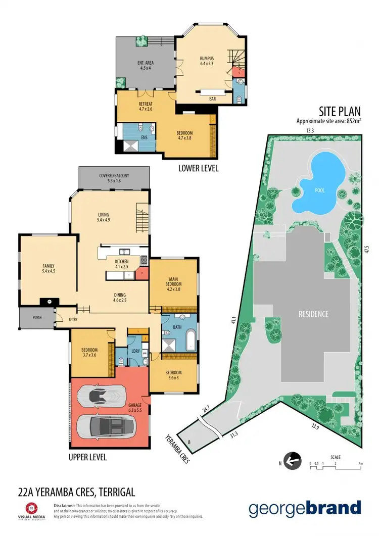 Floorplan of Homely house listing, 22a Yeramba Crescent, Terrigal NSW 2260