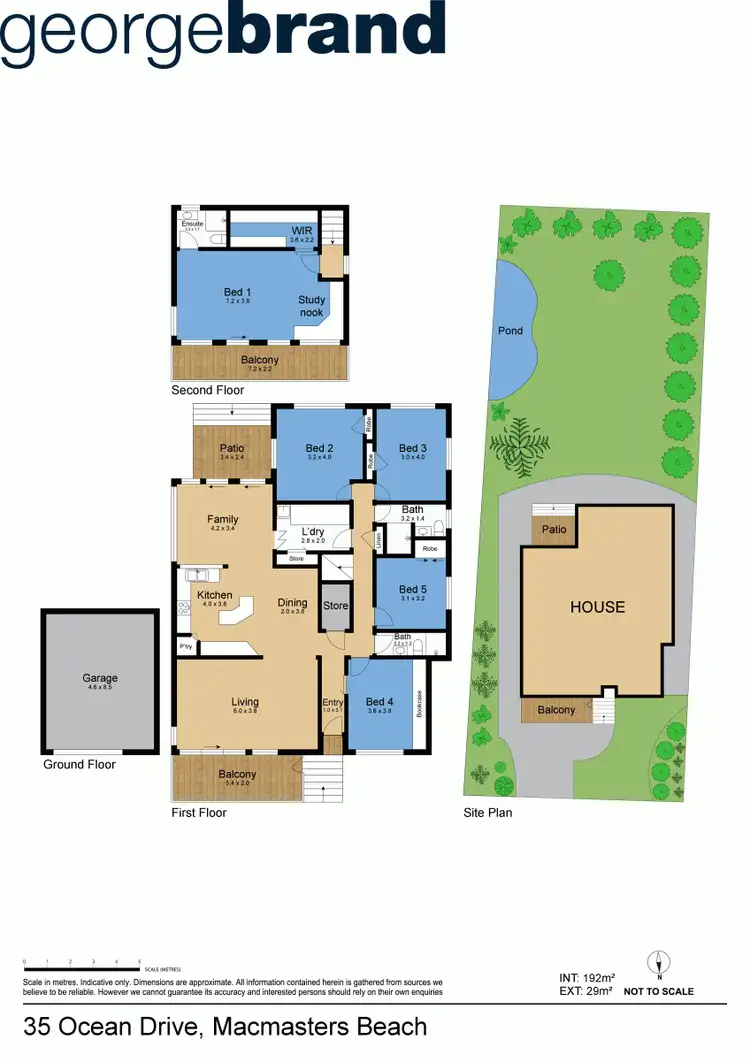 Floorplan of Homely house listing, 35 Ocean Drive, Macmasters Beach NSW 2251