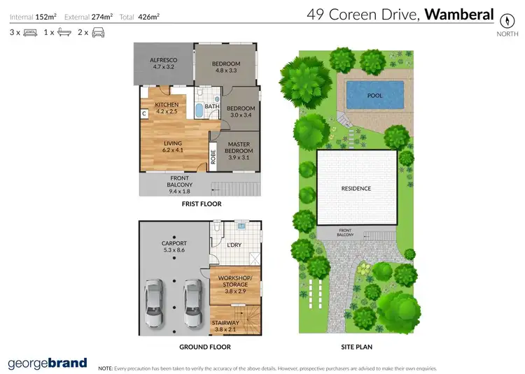 Floorplan of Homely house listing, 49 Coreen Drive, Wamberal NSW 2260