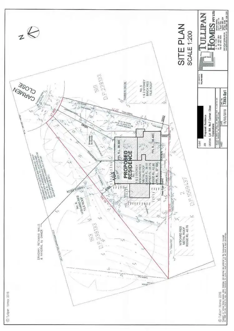 Floorplan of Homely land listing, 7 Carmen Close, Copacabana NSW 2251