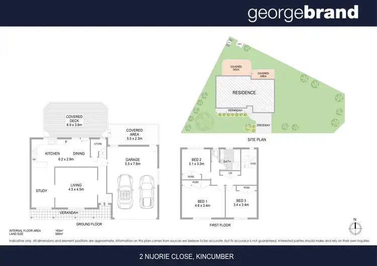Floorplan of Homely house listing, 2 Nijorie Cl, Kincumber NSW 2251